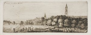 Dumfries från Dock av John Clerk of Eldin