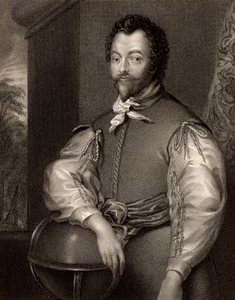 Porträtt av Francis Drake