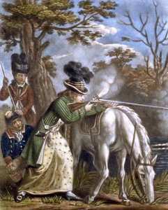 "The Ladies Shooting Poney" av John Collet