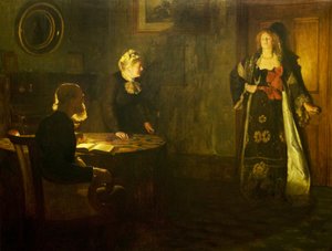 Den förlorade dottern, 1903 av John Collier