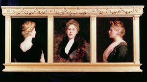 Trippelporträtt av en kvinna av John Collier