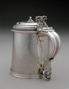 Tankard, 1695-1711 (silver)
