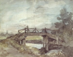 En Bro over Stoursweden av John Constable