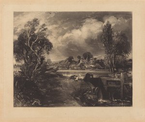 En sluss på Stour av John Constable