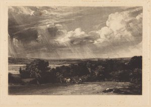Ett sommarlandskap av John Constable