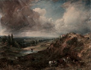 Branch Hill Pond, Hampstead av John Constable