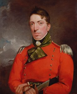 Kapten Richard Gubbins, ca 1804-05 (olja på duk) av John Constable