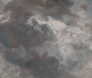 Molnstudie av John Constable