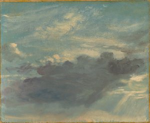 Molnstudie av John Constable