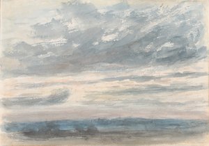 Molnstudien, 1830-35. av John Constable