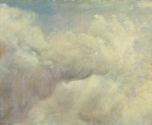 Cloud Study, ca 1821 (olja på duk) av John Constable