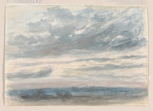 Molnstudie av John Constable