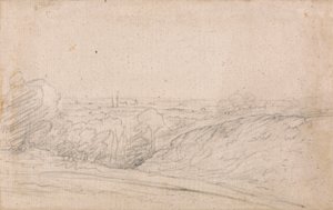 Dedham Vale från Langham av John Constable