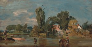 Flatford kvarn av John Constable