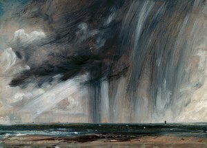 Åskväder över havet. Omkring 1824-26 av John Constable