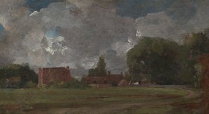Guldkonstapelns hus, Östra Bergholt: Konstnärens födelseplats av John Constable