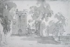 Haddon Hallswed av John Constable