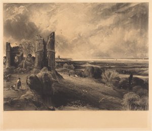 Hadleigh Castle (Stor plåt) av John Constable