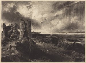 Hadleigh Castle (stor plåt) av John Constable