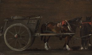 Häst och vagn av John Constable