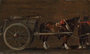 Häst och vagn, ca. 1814. av John Constable