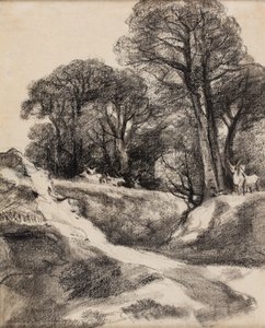 I Helmingham Park, Suffolk av John Constable