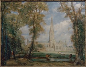 Katedralen i Salisbury av John Constable