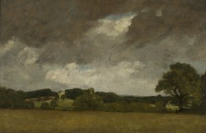 Malvern Hall från sydväst av John Constable