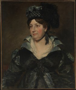 Fru James Pulham Sr. (Frances Amys, ca 1766-1856) av John Constable