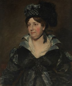 Mrs. James Pulham Sr. Frances Amys, ca. 1766-1856, 1818. av John Constable