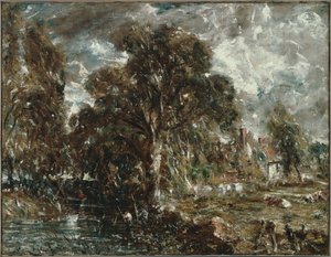 On the River Stour av John Constable