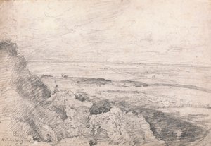 Salisbury Plain från Old Sarum av John Constable