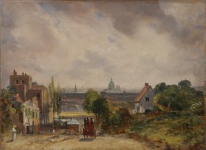 Sir Richard Steeles stuga, Hampstead av John Constable