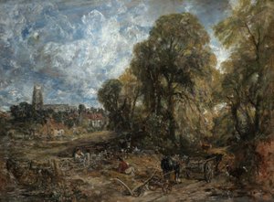 Stoke-by-Nayland, 1836. av John Constable