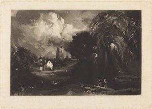 Stoke-by-Neyland av John Constable