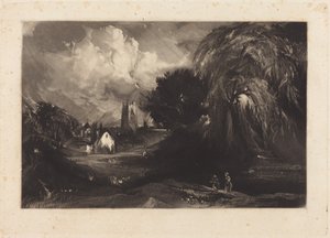 Stoke-by-Neyland av John Constable