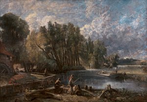Stratford Mill, 1819 till 1820. av John Constable