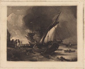 Utsikt över Orwell av John Constable