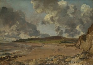Weymouth Bay: Bowleaze Cove och Jordon Hill. 1816-17 av John Constable