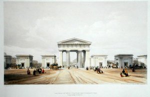 Entréportik, Euston Grove Station, från 
