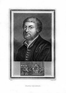 Hans Holbein den yngre, tysk nordrenässansmålare, 1825.