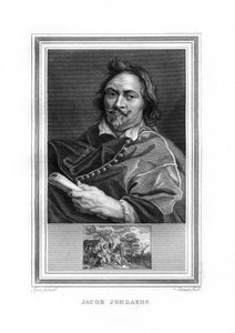 Jacob Jordaens, flamländsk barockmålare, 1825.