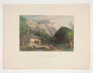 The Notch House, White Mountains, New Hampshire, illustration för Nathaniel Parker Willis