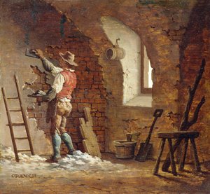 Gipsare, ca 1807 (olja på panel)