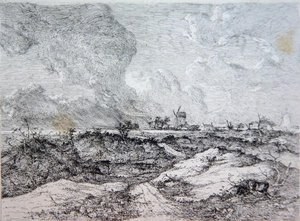 Mousehold Heath, Norwich, ca 1810-11 av John Crome