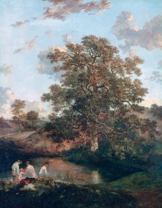 The Poringland Oak, c1818-1820 av John Crome