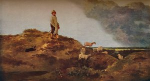 Utsikt över Mousehold Heath, nära Norwich, c1812. av John Crome
