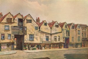 Ancient Tenements i Bermondsey Street, Bermondsey, London, 1886 1926. av John Crowther