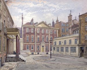 Hus i Austin Friars, City of London av John Crowther