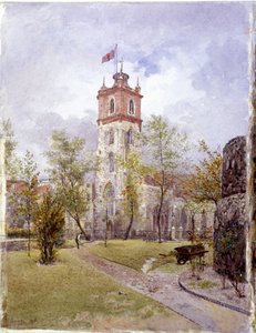 St Giles utan Cripplegate, London, 1882 av John Crowther